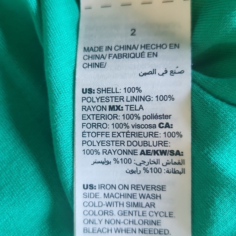 Chico’s Vibrant Green Blouse - Picture 13 of 14